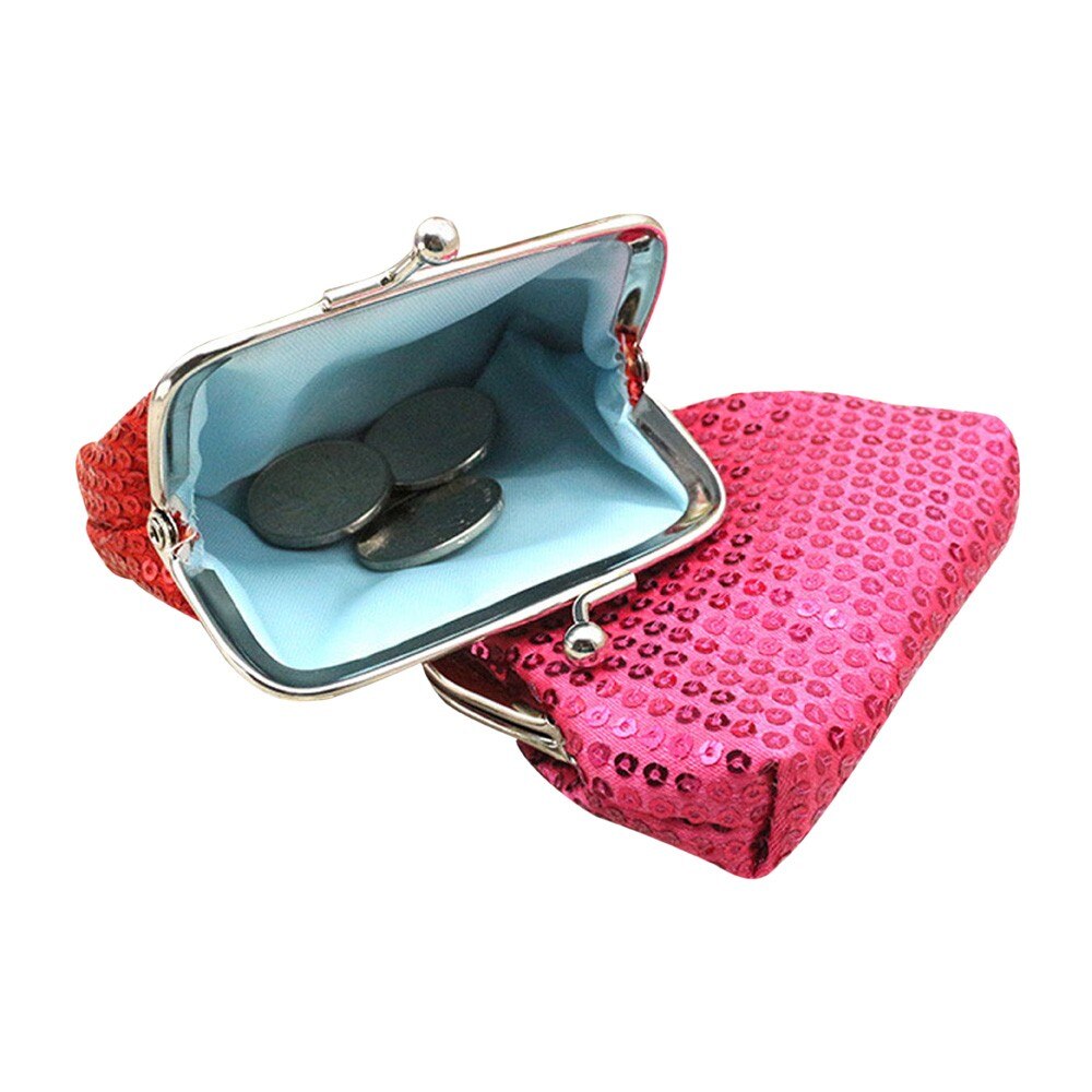 Sac à main à paillettes pour femmes, petit porte-monnaie, pochette pour enfants, #20