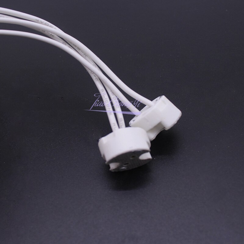 MR16 MR11 GU5.3 G4 Lampenfassung Lampensockel mit Draht Keramik Halogenfassung Keramikanschluss 12V - 250V LED-Licht JQ 5-50PCS