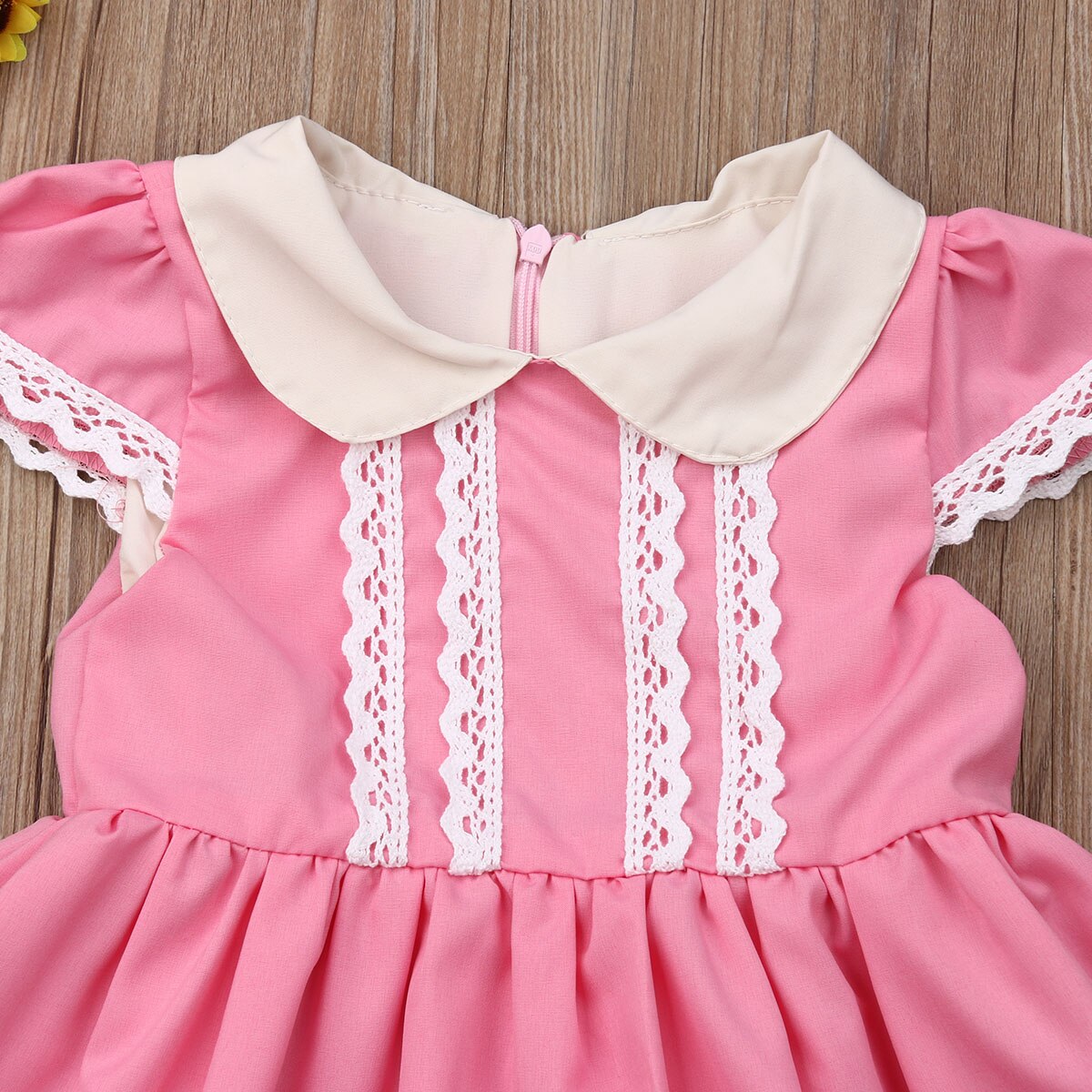 Meisje Jurk Baby Jurk Party Katoen Blend Tutu Bloem Meisjes Bruiloft Prom Bruidsmeisje Jurken