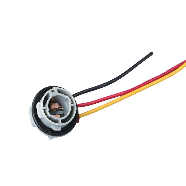 2PCS 1156 Bulb Socket BA15S Lamp Holder P21W Adapter Base Connector Car Light Base Auto Led Lights Bulb Socket Connector: 1157 BAY15D