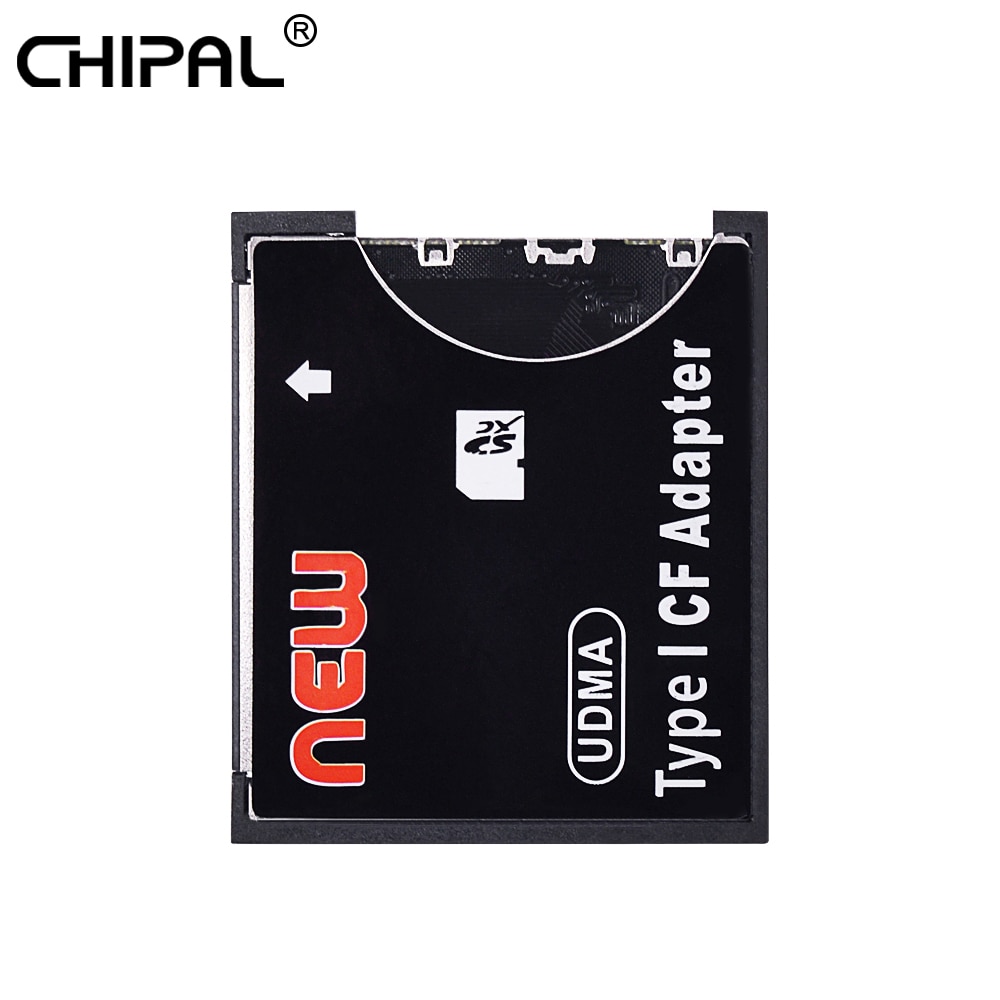 Chipal Hoge Snelheid Microsd Sd Naar Cf Adapter Sdxc Sdhc Standaard Compact Flash Type I Card Converter Kaartlezer Ondersteuning capaciteit