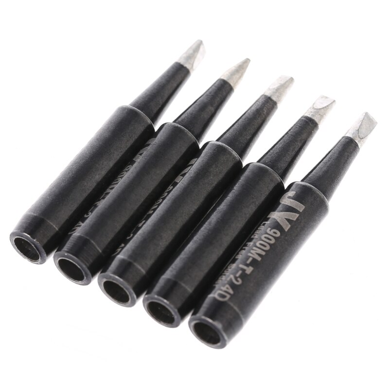 5 Pcs Solder Soldering Iron Tip 900M-T-SI Lead Free For Hakko Saike 936 852d+ 909D