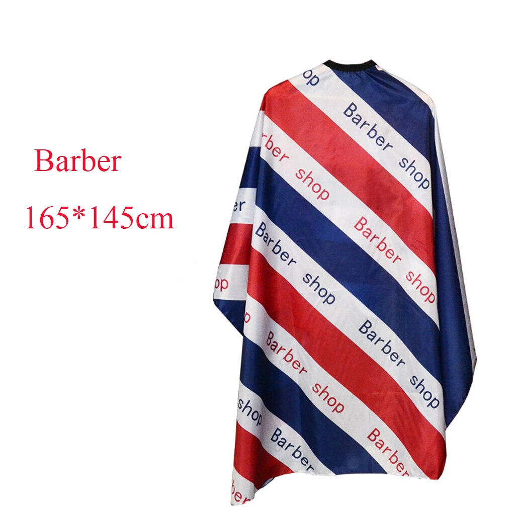Cape de Coiffeur , Style Rétro pour Salon de coiffure, Accessoire en Tissu Imperméable pour Coupe de Cheveux, Barbe