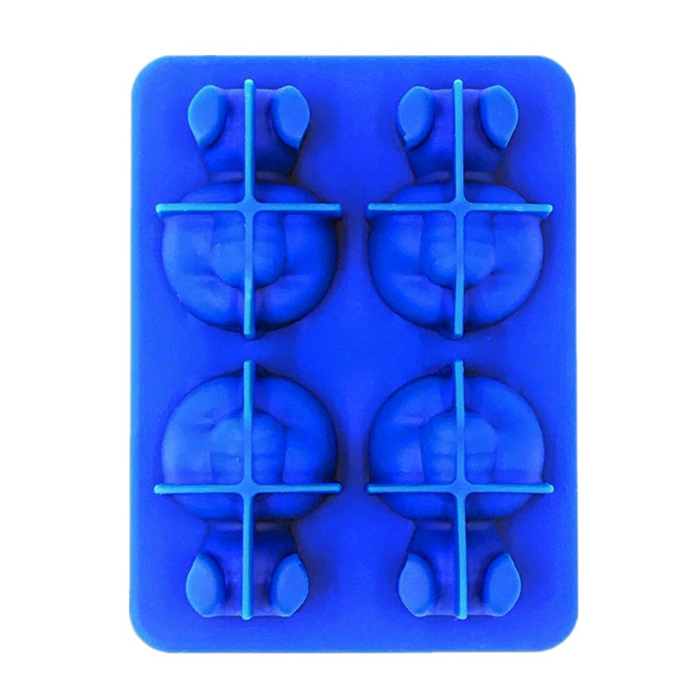 Kostki lodu formy panda kształt lodu pled zamrozić lód, budyń galaretki producenta formy kostki lodu jedzenie stopień silikonowe W712