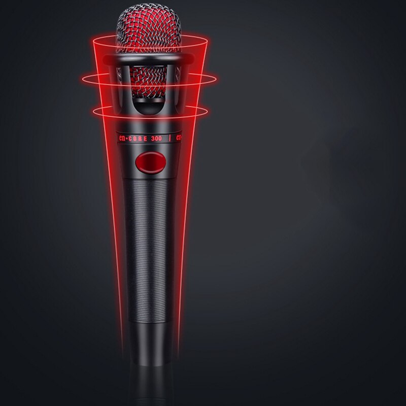 Condenser Microphone Cardioid Pointing Microphone Intelligent Noise Reduction For Singing, Conference, Live Broadcast