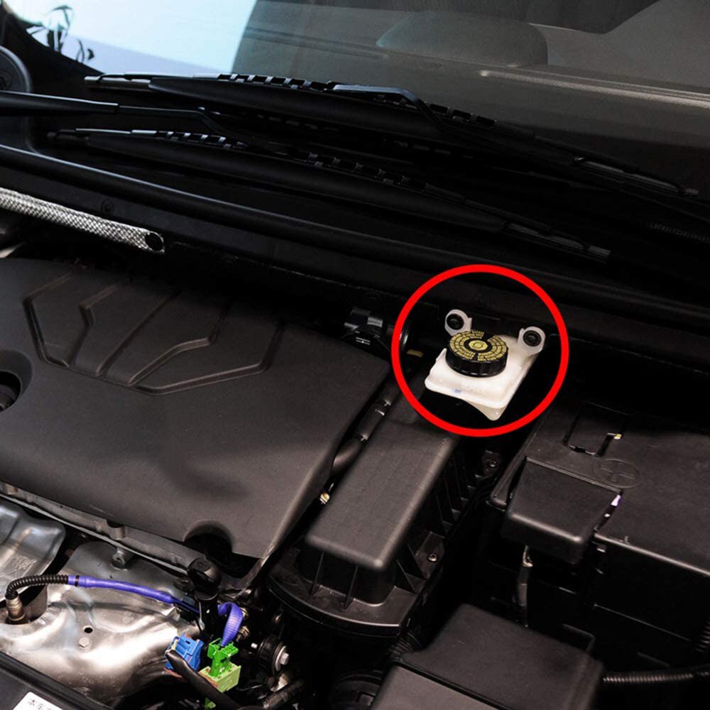 Tapa de depósito de líquido de frenos de coche, tapa de depósito para Peugeot 206, 207, 307, 308, 408, 508, Citroen C2, C5, 1613328880