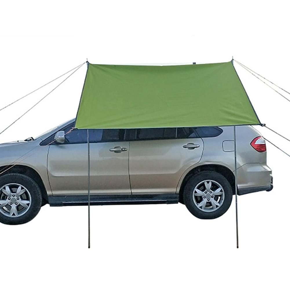 Bil fortelt vanntett bilskygge solskjerm hage strandparaply reise camping telt presenning bilsiden taket regntak