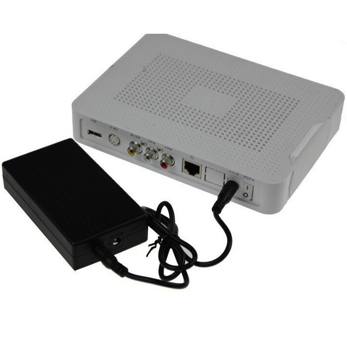 12V1A 14.8W Multipurpose Mini UPS Battery Backup Security Standby Power Power Supply Uninterruptible Power Supply Smart