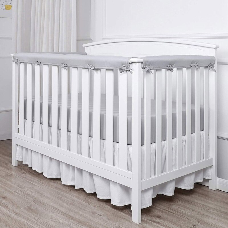 Parachoques de verano para cama de bebé recién nacido cuna de algodón cuna transpirable parachoques para Protector de cabeza juego de cama para bebé decoración de la habitación