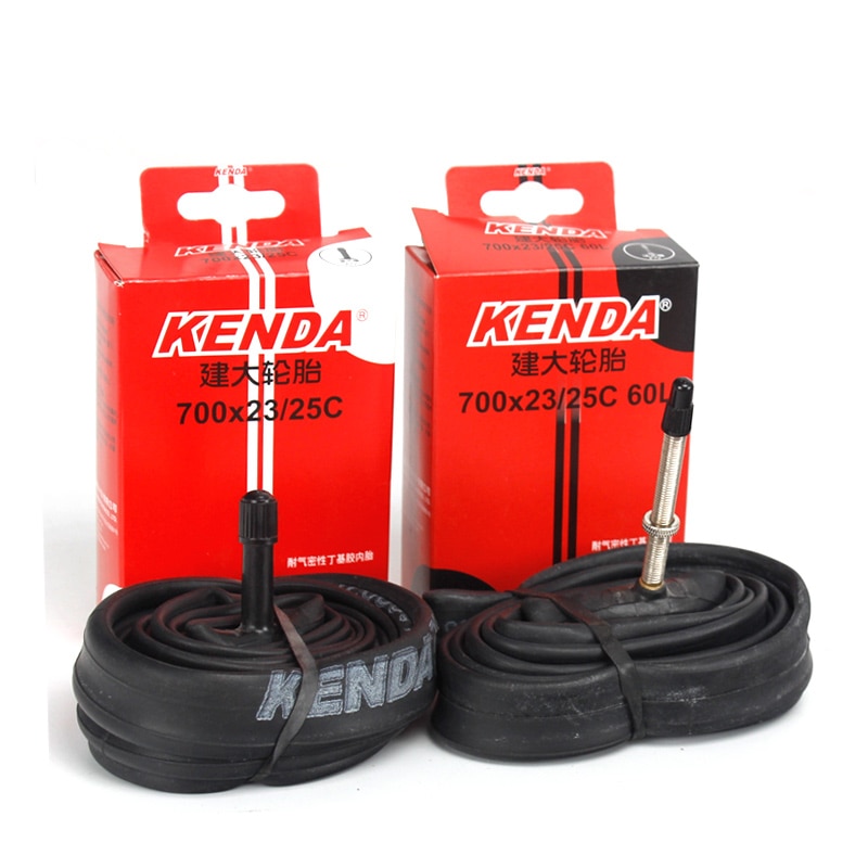 Kenda Road Fiets Binnenband 700C 700*23 25C Uitgebreide Amerikaanse Ventiel Franse Valve Fietsband Accessoires