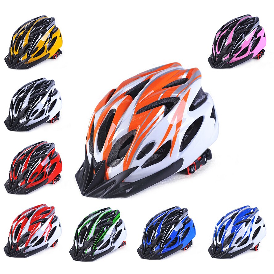cycling helmet bicycle Hoverboard riding helmet protection road mountain bike sun visor helmet adjustable multicolor helmet