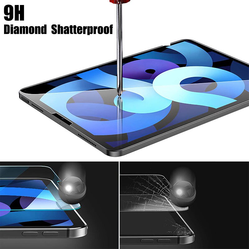 2 sztuk szkło hartowane dla Ipad Pro 11 12.9 9 10.2 10.5 Air 4 3 2 ochraniacz ekranu tabletu dla Ipad Mini 6 5 4 3 1 2020 2021 szklany