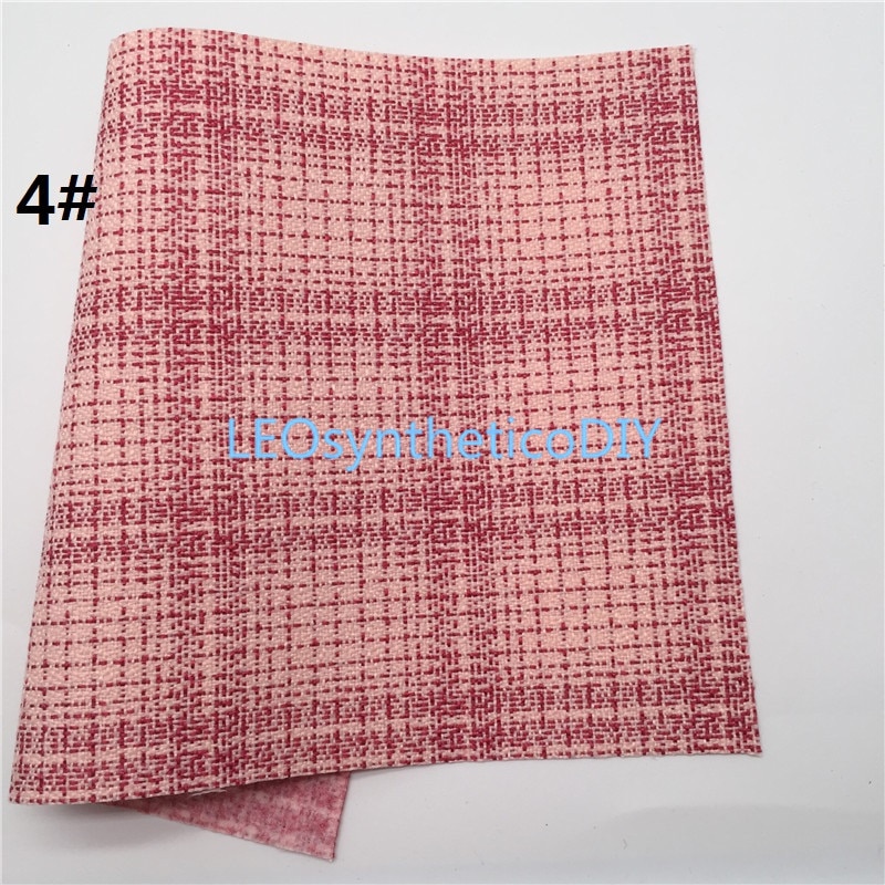 1PC 21X29CM Printed linen Fabric sheets For Making Bows LEOsyntheticoDIY T436A