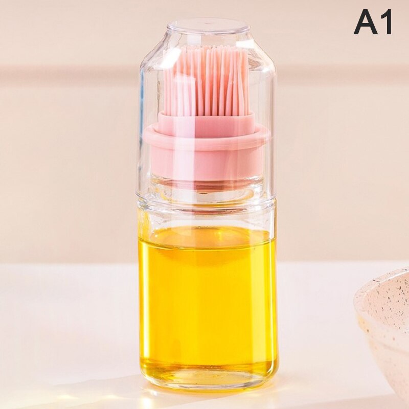 4 Stuks Olijfolie Fles Kruiden Fles 100ML Draagbare Verzegelde Herbruikbare Doseren Olie Fles Kruiden Fles voor Outdoor BBQ Camping