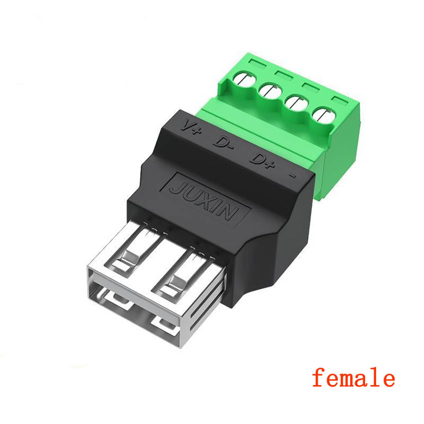Type A USB Connector USB Plug USB 2.0 Adapter Conn... – Grandado