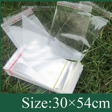 30x54 cm Plastic zak, Opp zak, Poly bag 100 stks 100 stks/partij