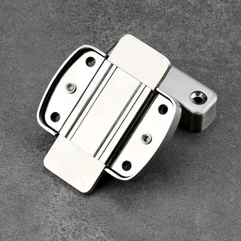 Deurslot Metalen Haak Klink Slot Wc Deuren Haakse Schuifpoort Slot Zinklegering Lente Knop Lock Auto Gesp hardware