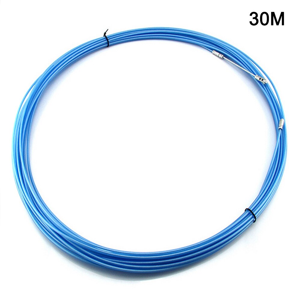 Electrician Tape Conduit Ducting Cable Puller Tools Wheel Pushing for Wiring Installation K888: 30m