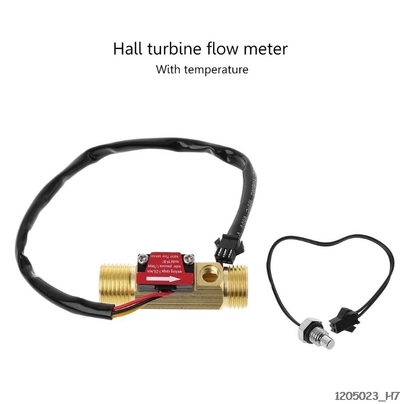 Débitmètre D'eau GIEX En Laiton – Mesure Débit Et Consommation – Pour Tuyau Arrosage, Irrigation, Camping-car - 10