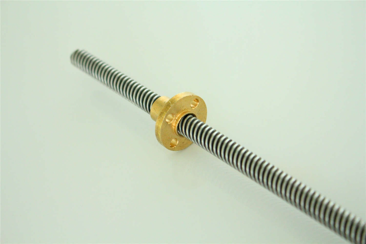 T6 lead screw 3D Printer 100mm~1000mm Picth 1mm lead 1mm + Brass Nut