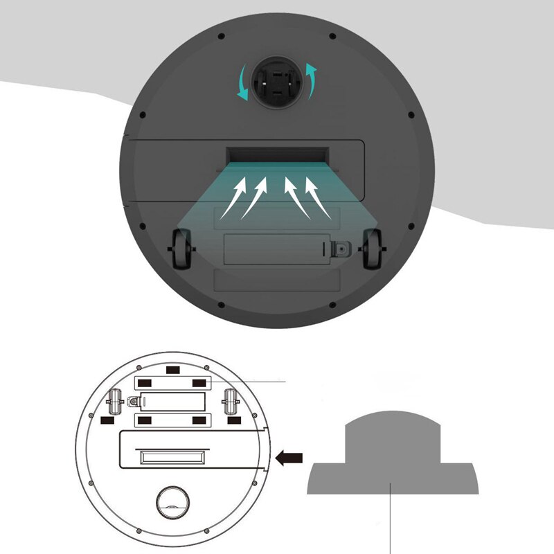 Rechargeable ligent Robot Vacuum Cleaner Automatic er Mop Robot Vacuum Cleaner