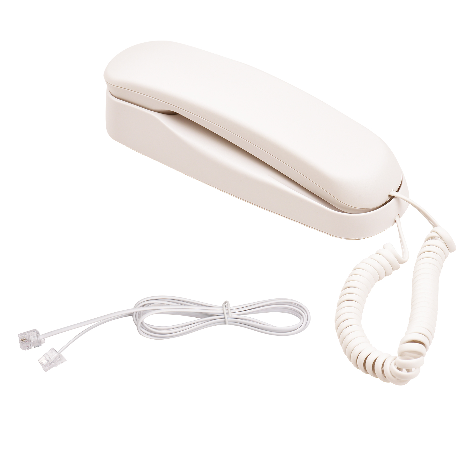 Mini-Schreibtisch-Festnetztelefon mit Schnurgebunden, festes Telefon, wandmontierbar, unterstützt Stummschaltung/Pause/Wiederholungsfunktionen für Zuhause, Hotel, Büro