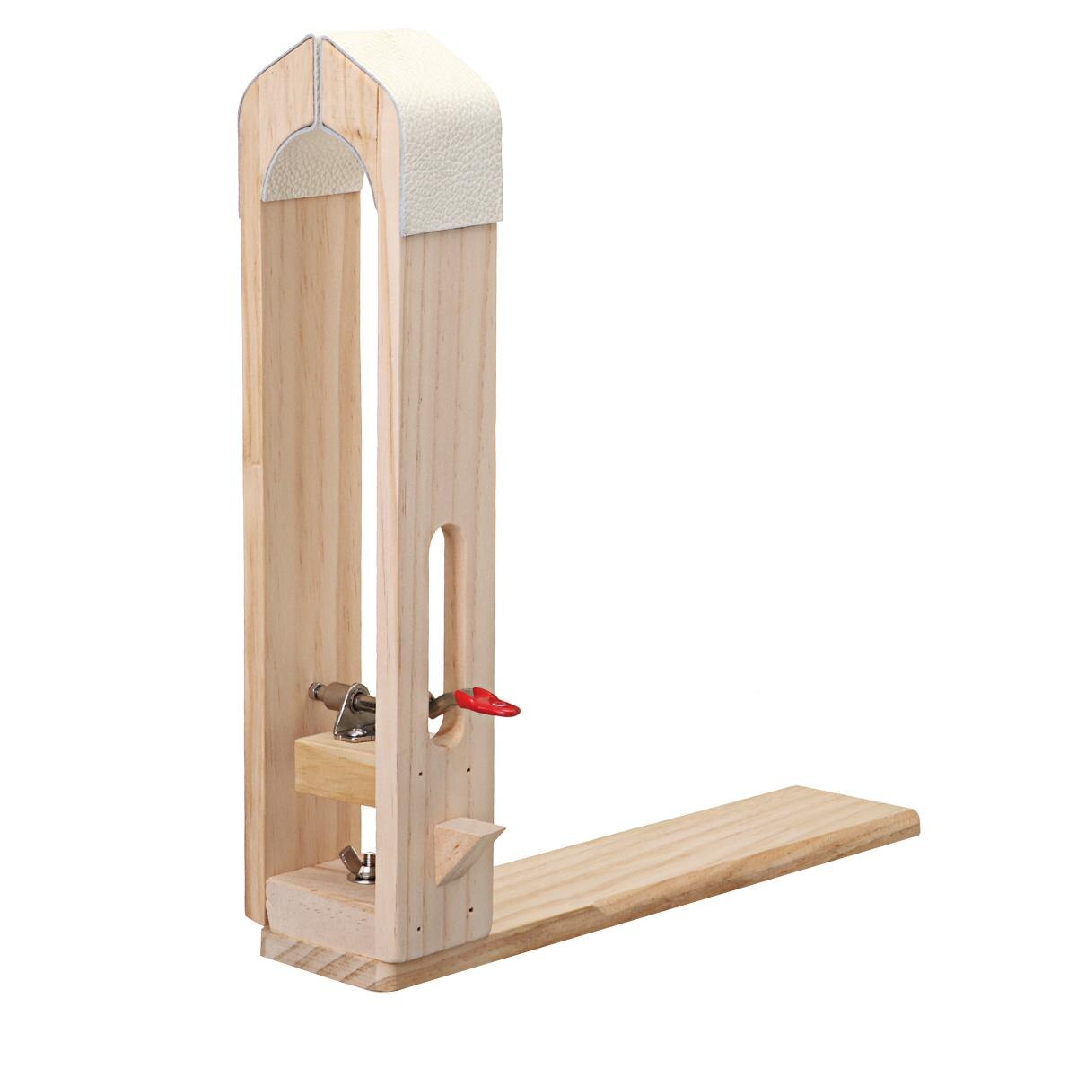 Leathercraft Leather Stitching Table Desktop Horse Clamp Leather Sewing Horse Clamp Desktop-Tool DIY Leather Craft Lacing