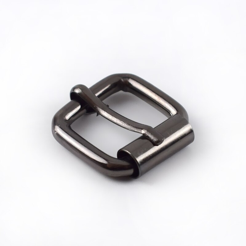 5/10/20 stuks 25mm gespen voor tas riem riem web verstel rol pin gesp drukknoop rechthoek leer ambacht reparatie doe-het-zelf accessoires: 25mm-5 stuks / Geweerzwart