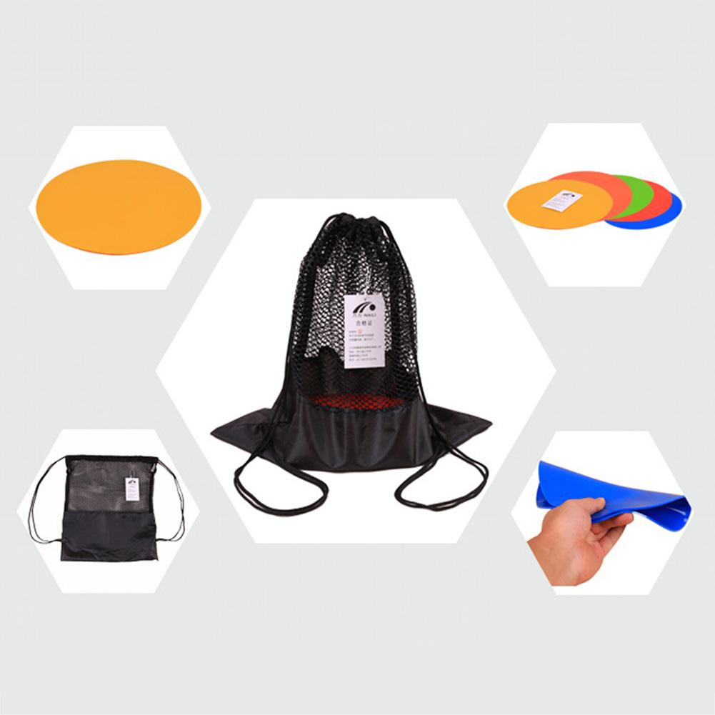 Football Training Mark Plates Soft PVC Sport Exercise Traffic Plate Athletes Physical Strength Training Pads Marks