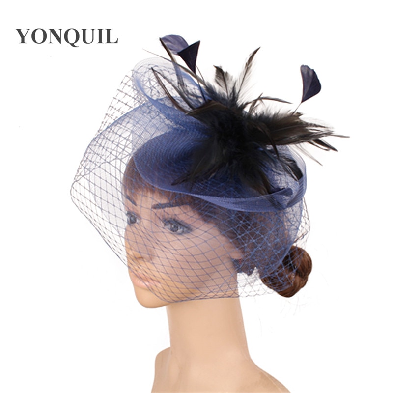 Șic, făcută manual pentru nuntă, tulle, pălărie de fascinator, accesorii din plasă, pălărie pentru mireasă, pentru femei, nailon, pentru femei, pentru petrecere, pentru cină, pălărie mireasa