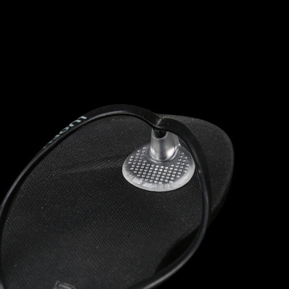 Silikon snu gel puter pute tå beskyttere antiskli gjennomsiktig forfot sko pads innerså pute til snu flopper sandaler