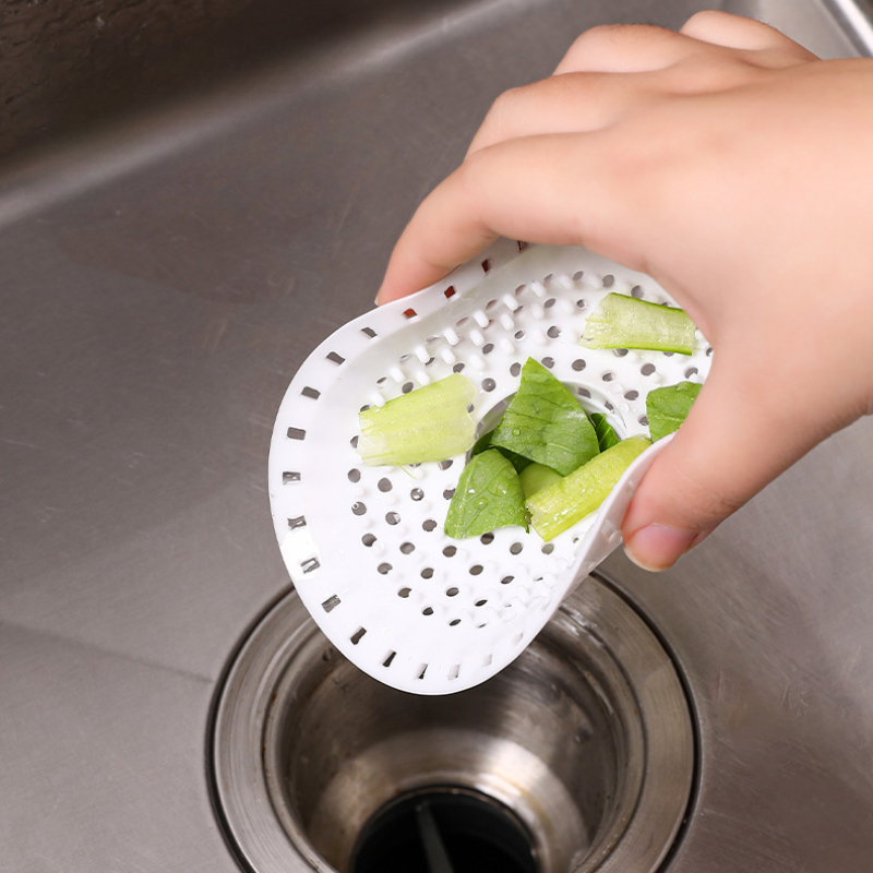 Filtro de fregadero de cocina, colador de drenaje de silicona, filtro de suelo de ducha para el hogar, coladores de fregadero, recogedor de pelo para accesorios de baño
