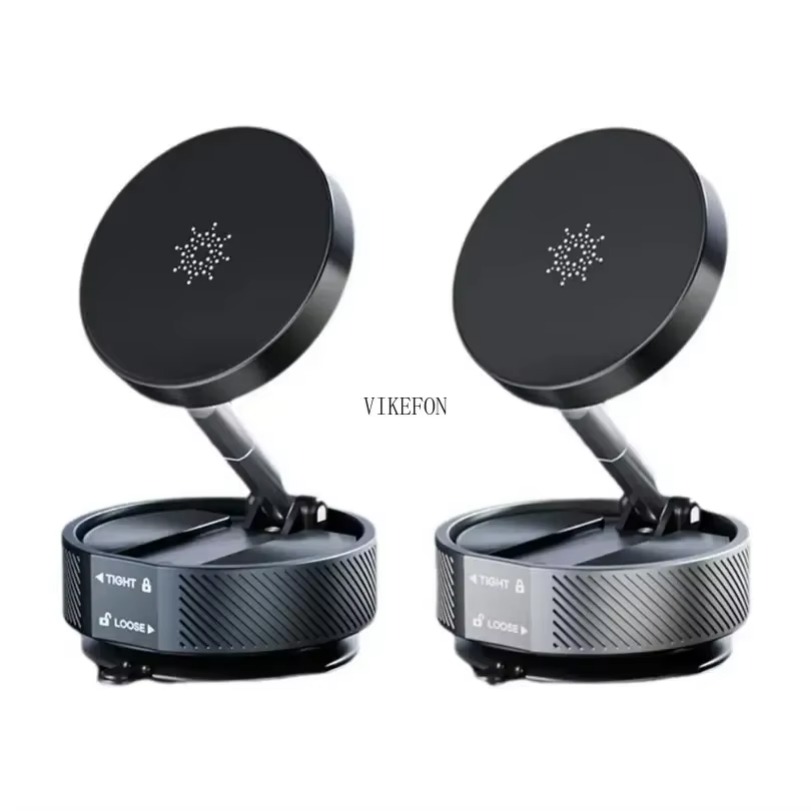 360 ° Obrotowy magnetyczny uchwyt na telefon z przyssawką próżniową Stojak na konsolę do Magsafe iPhone 16 15 14 13 12 Pro Składany stojak obrotowy