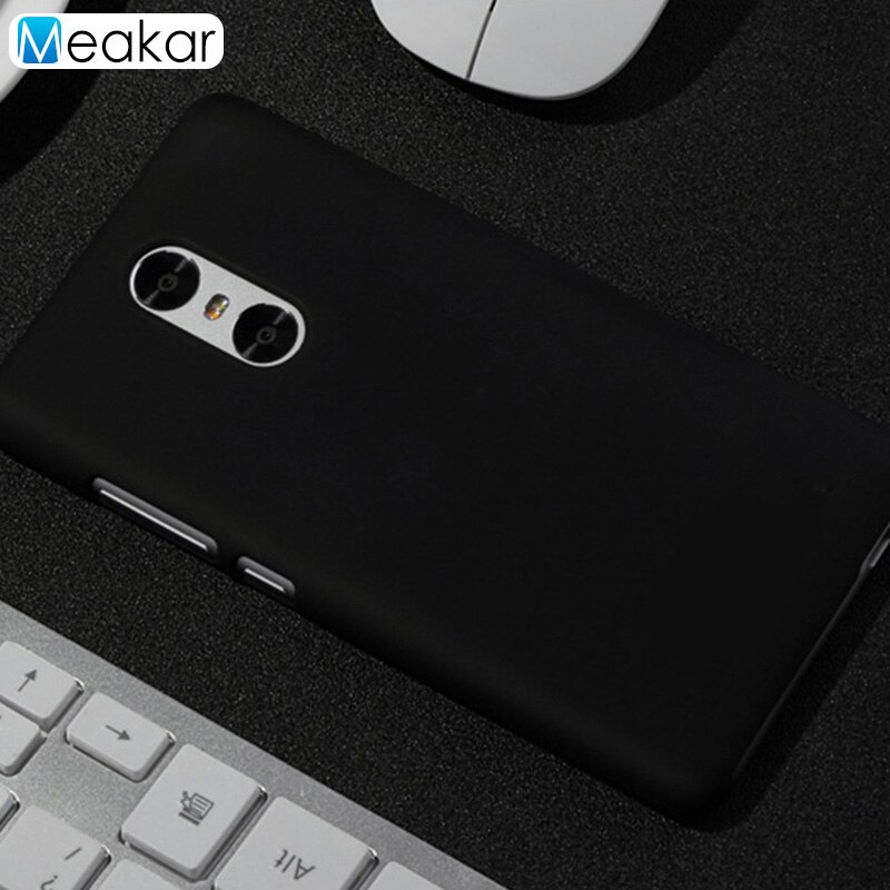 Matte Plastic Coque Cover 5.5For Xiaomi Redmi Pro Case For Xiaomi Redmi Pro Redmipro Phone Back Coque Cover Case: black