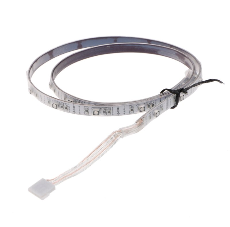 1 Paar Waterdichte USB LED Schoenen Strip Licht 0.65mx2 RGB SMD3528 Flexibele Decor