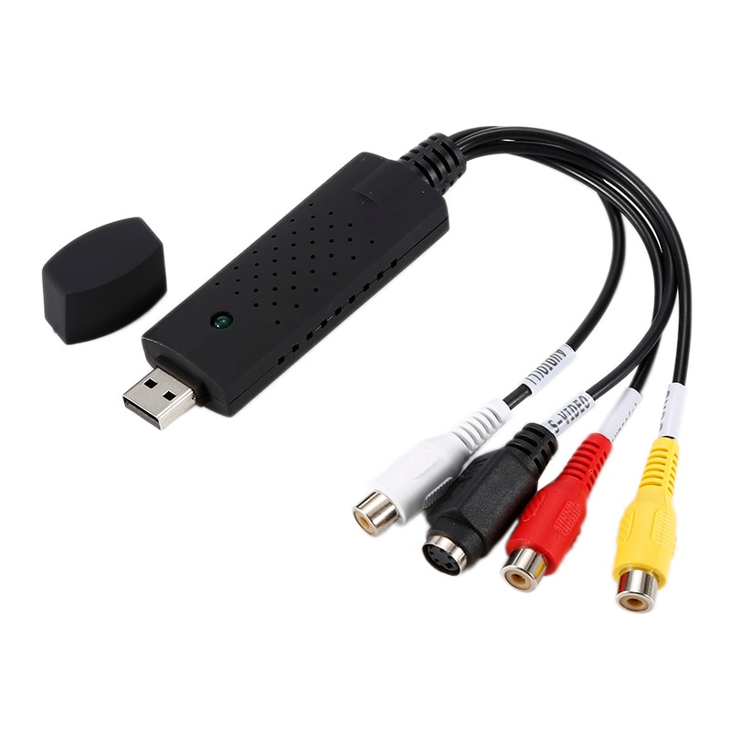 USB2.0 VHS To DVD Converter Convert Analog Video To Digital Format Audio Video DVD VHS Record Capture Card PC Adapter