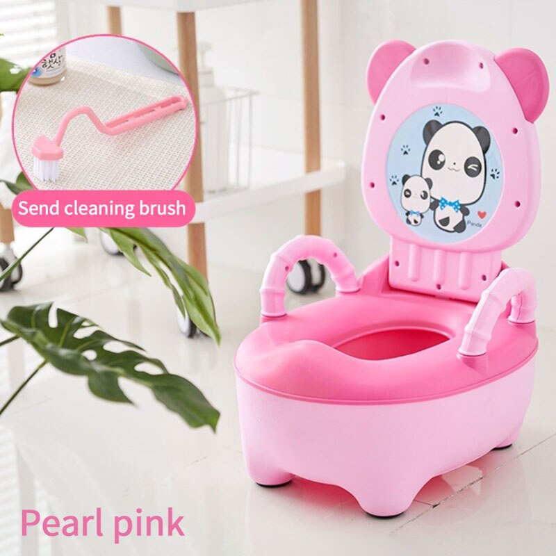 0-6 Years Old Children's Pot Soft Baby Potty Plastic Chair Comfortable Portable Folding Pot For Children Potty Girl Boy 2022: Pink 