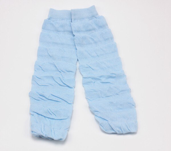 Baby pige ensfarvet rynket stribet benvarmer børn pige dreng søde benvarmer børn søde leggings voksen armvarmer 12 par