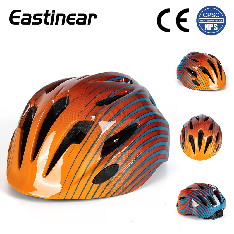 Eastinear-Children's Safety Helmet Cartoon Sports Cycling Balance Car Skateboard Protection One-piece Cycling Helmet: Dark Khaki