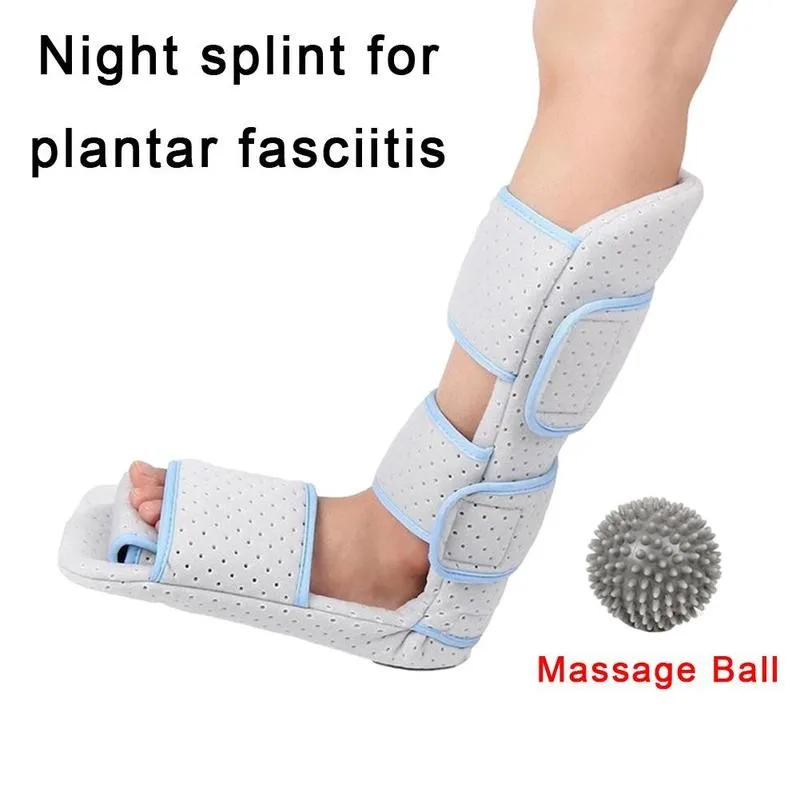 Hard plantar fasciitt nattskinne og triggerpunktsstabilisatorstøtte lindrer betennelse fotstøtte støvelfunksjoner