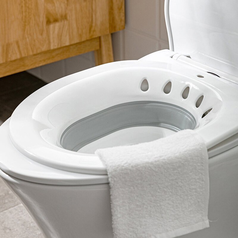 Folding Woman Bidet Portable-Female Private Parts Pregnant Women Wash The Butt Basin Wash Potty For Maternal Child Adult Toilet