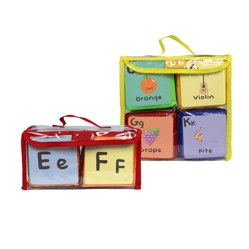 Baby-wort-buchstaben-farb-zahlen-frühförderungs-kognitionslernkarte-kinderwürfelspielkarte
