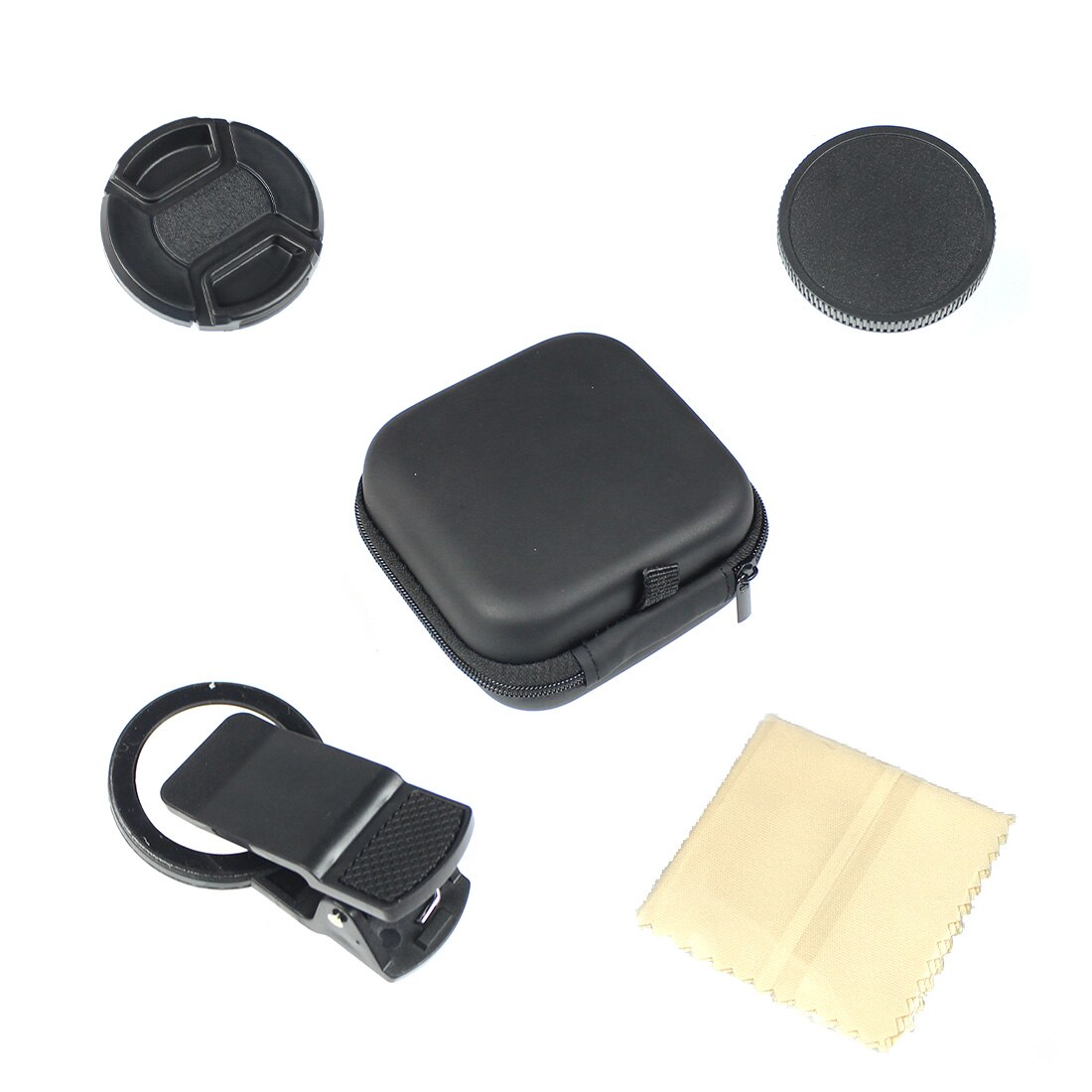 52Mm 2x Vergroting Telelens Tele Converter Dslr Camera 37Mm Voor Mobiele Telefoon 52Mm 10X Macro Lens filter Optisch Glas