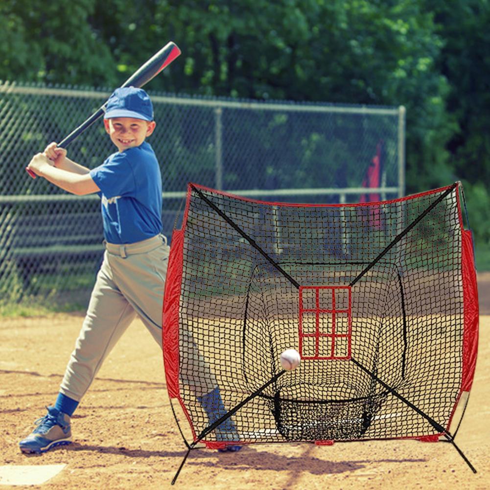 Honkbal Strike Zone Target Honkbal Target Net Verbeter de honkbalvaardigheden met verstelbaar Strike Zone Target Net voor gooien