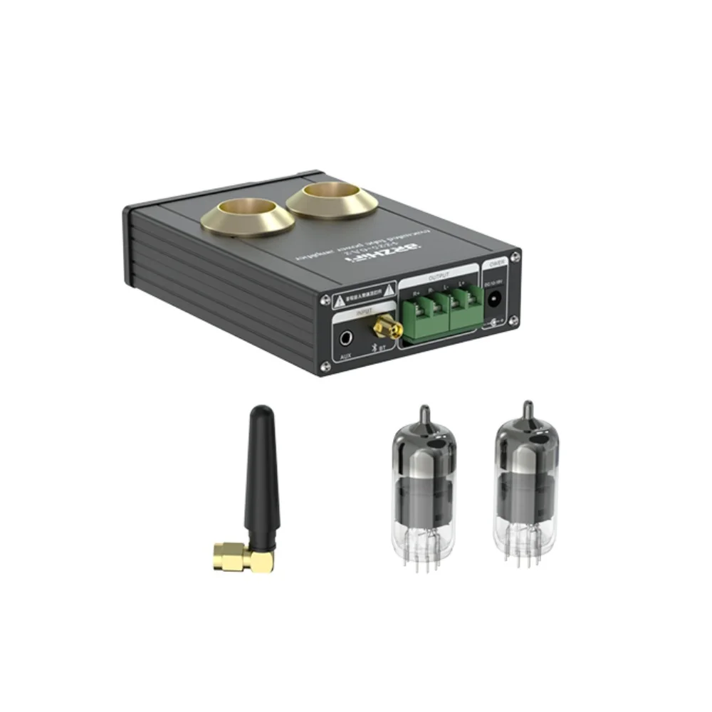 HiFi Vacuum Tube Amplifier Bluetooth 5.0 TPA3116 50W+50W Stereo Amplificador Home Audio Power Amplifier