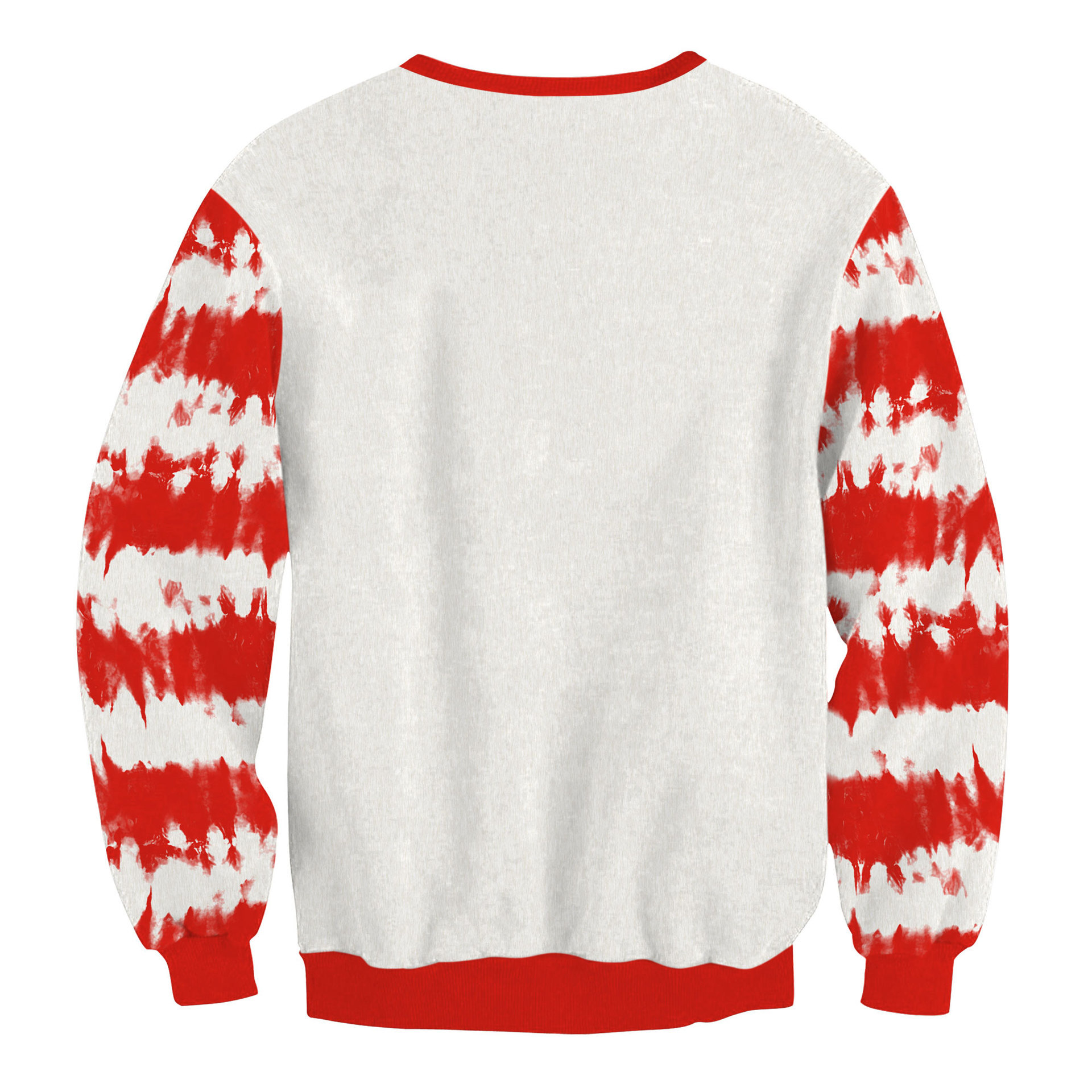 Christmas Clothing Christmas Tree Striped Digital Printing Clothing Couple Sweater
