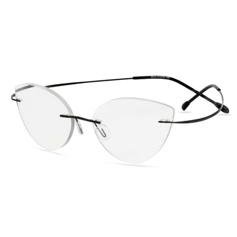 Oydch frameloze stralingsbestendige leesbril voor mannen en vrouwen, universele anti-blue-ray licht dioptriebestendige bril