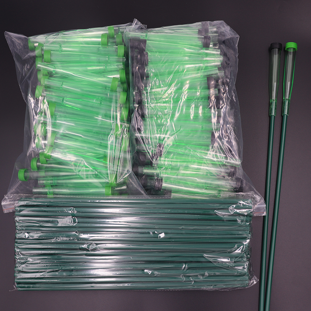 20PCS Floral Water Tubes Flowers Fresh Nutrition Culture Water Storage Small Tubes Flower Shop Supplies Flower Holder Green