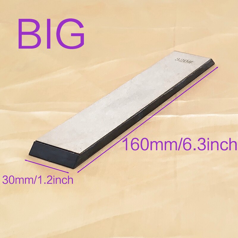 320/800/1600/2500 Grit 4Pcs Grote Diamant Slijpsteen Apex Edge Keuken Mes Scherpere Honen Slijpsteen Vaste hoek Systeem Set