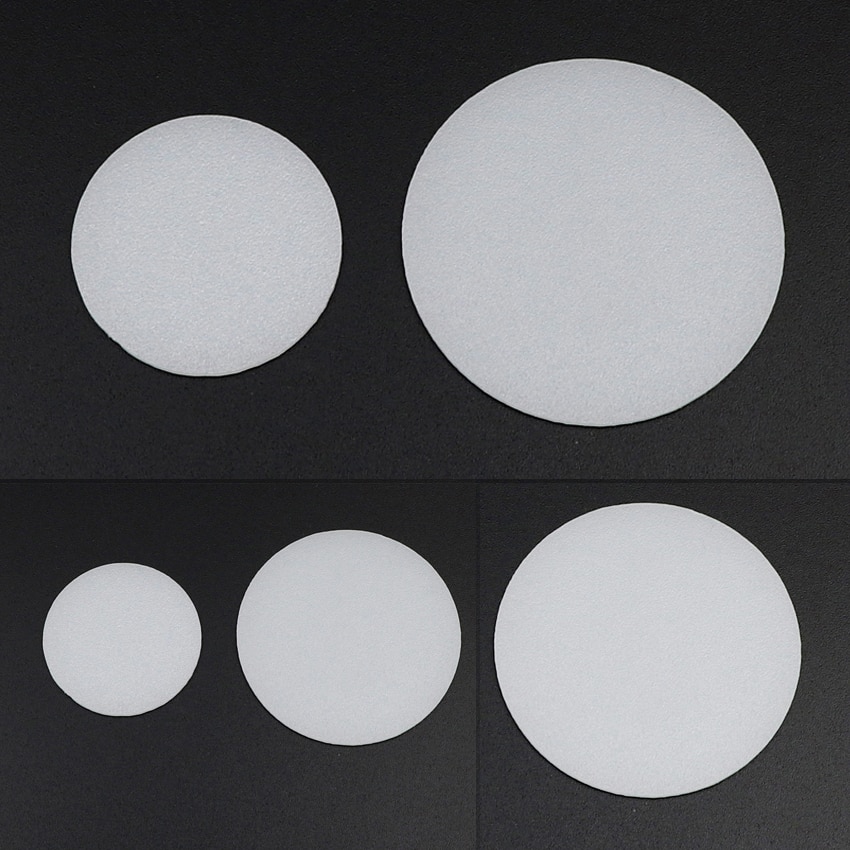 3Pcs 35Mm 45Mm 50Mm 54Mm 60Mm 65Mm 70Mm 75 92 100 110mm 120Mm 130Mm 190Mm Zaklamp Diffuser Lens Led Zaklamp Diy Filter Pc Wit